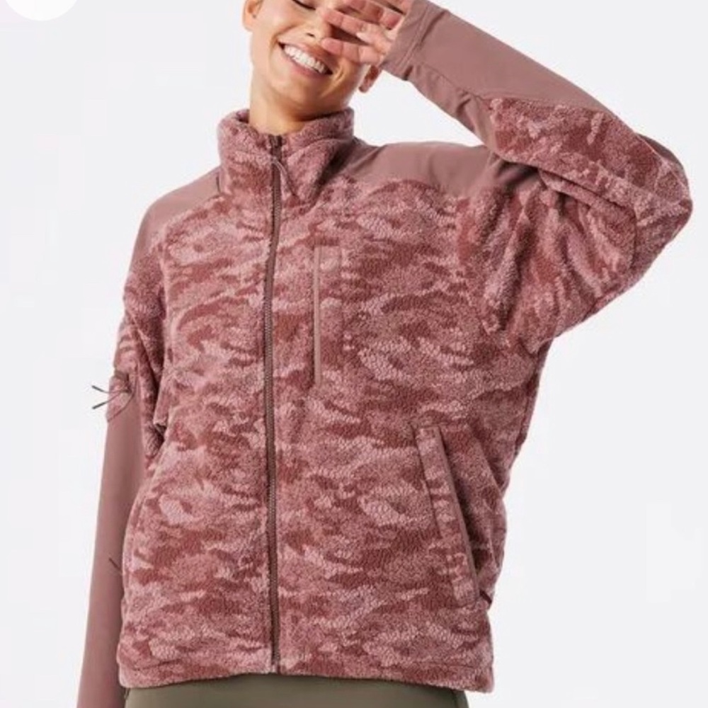 Outdoor Voices PrimoFleece Full Zip - Medium, NWT